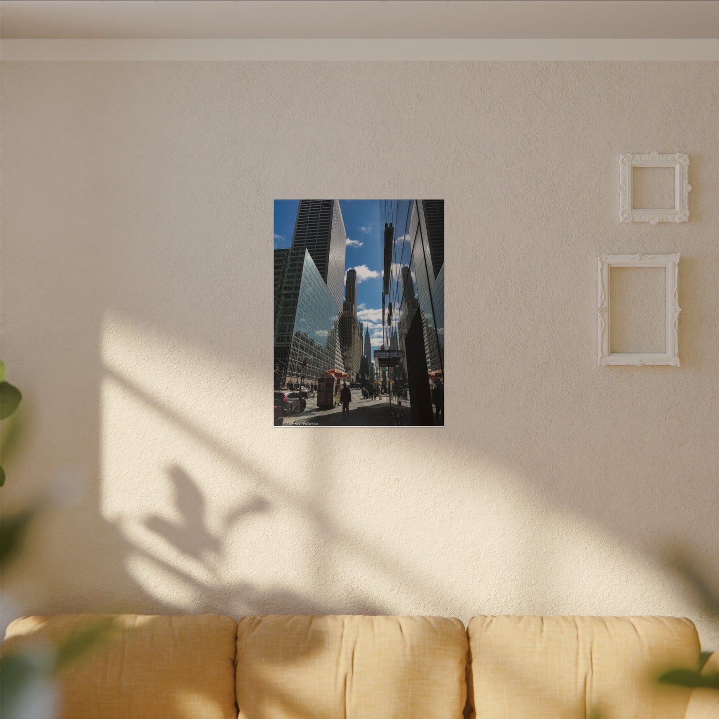 Chrysler Building New York City Skyline Matte Canvas Print