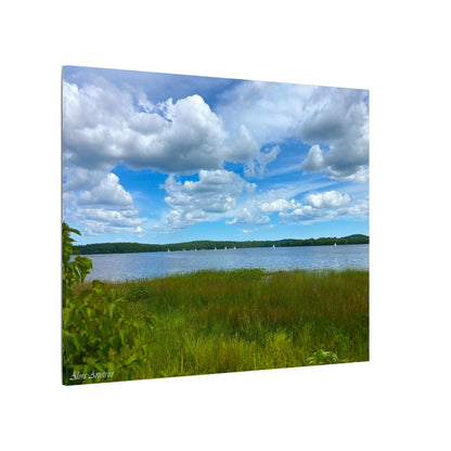 Lake Massabesic Sailboats Canvas