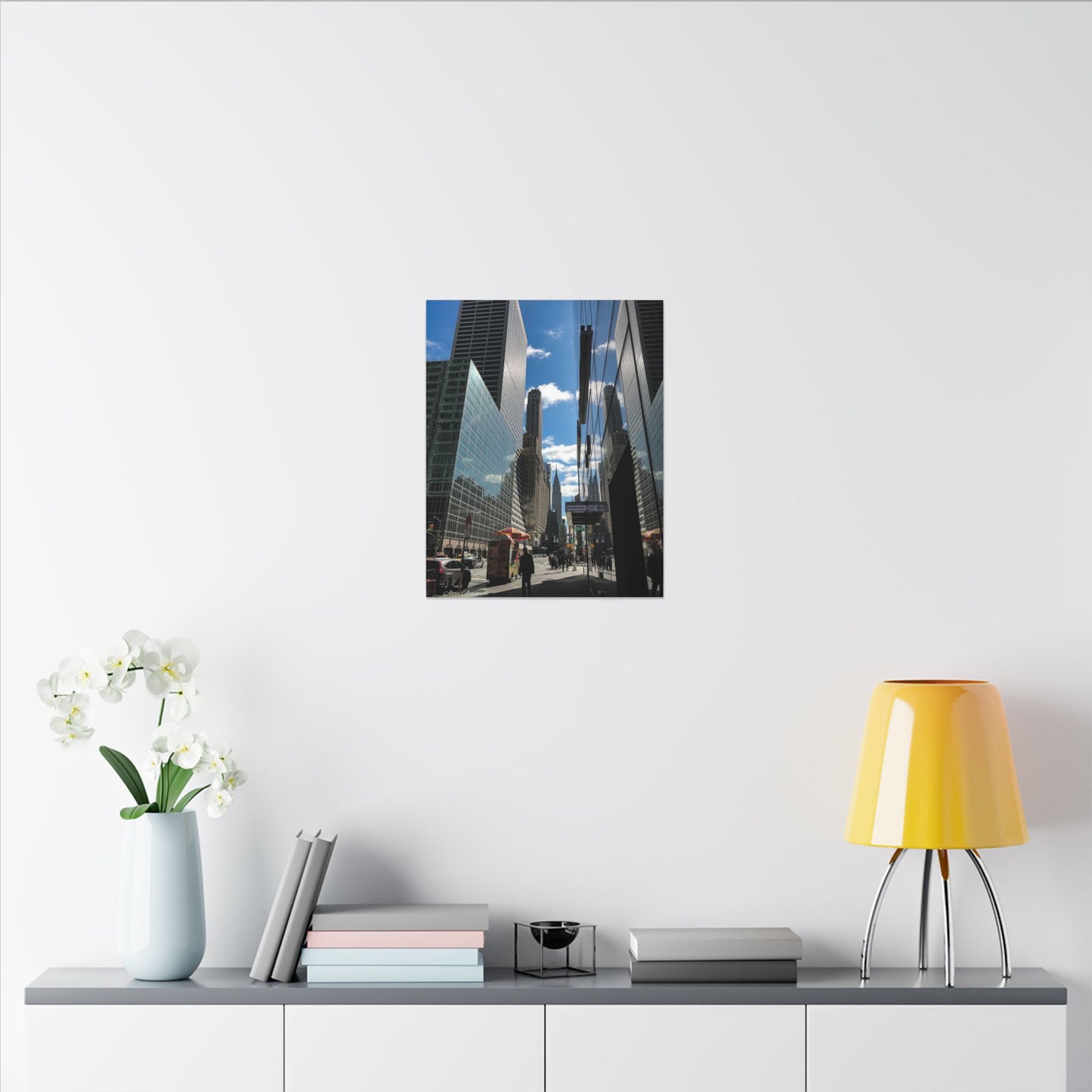 Chrysler Building New York City Skyline Matte Canvas Print