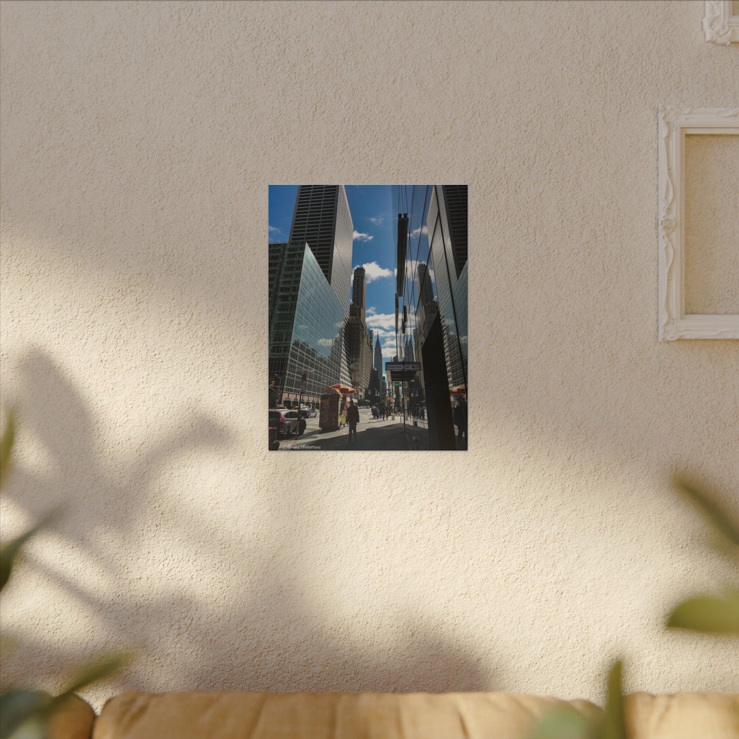 Chrysler Building New York City Skyline Matte Canvas Print