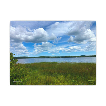 Lake Massabesic Sailboats Canvas