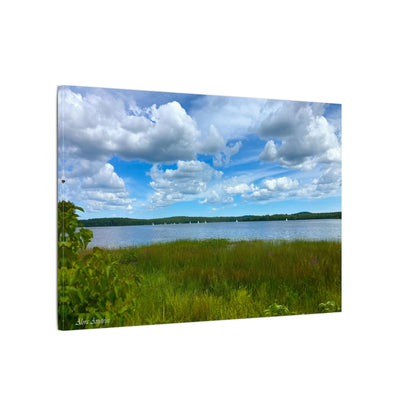 Lake Massabesic Sailboats Canvas