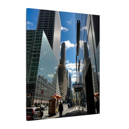 Chrysler Building New York City Skyline Matte Canvas Print