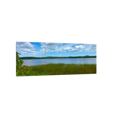 Lake Massabesic Sailboats Canvas